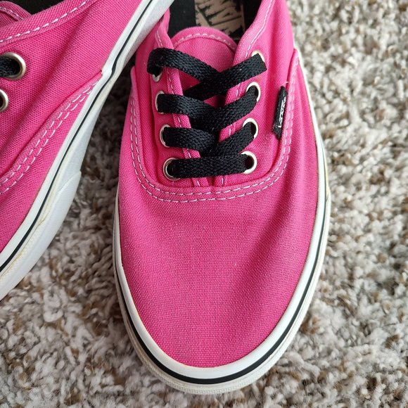 Pink Authentic Vans - Picture 9 of 12
